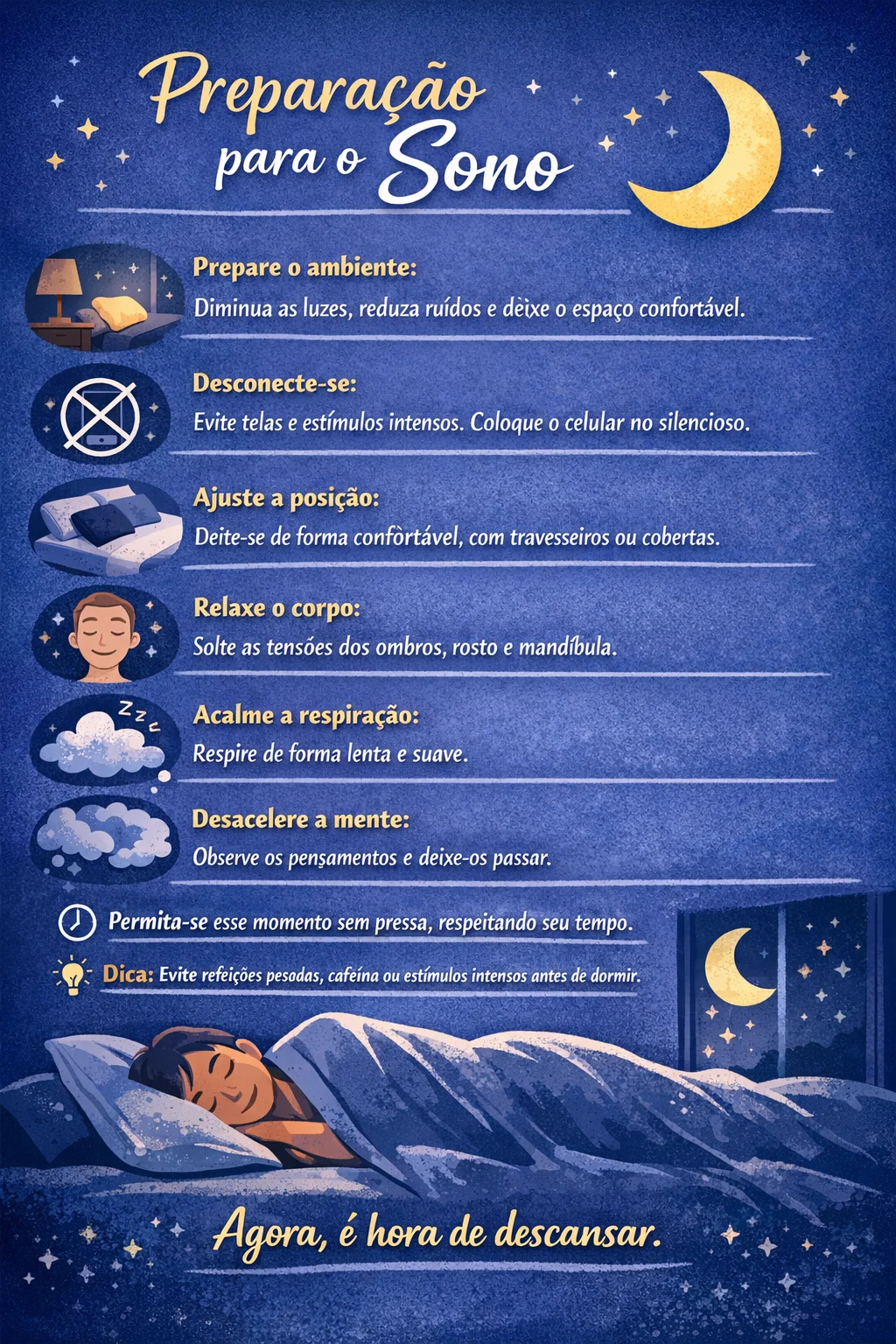 Imagem editorial para Procrastinação do sono: quando a noite parece o único tempo que é seu